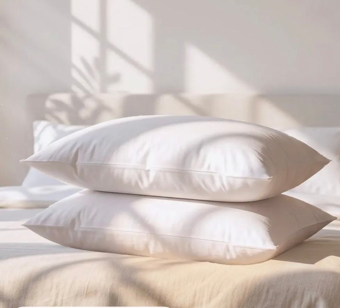 Pack de 2 Almohadas Comfort Mills Estándar Hipoalergénicas para Dormir