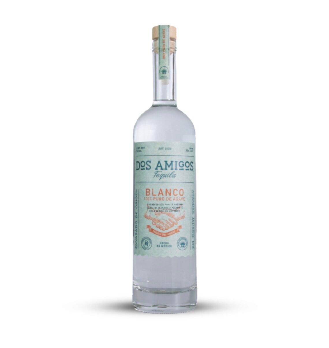 Tequila blanco dos amigos 750 ml